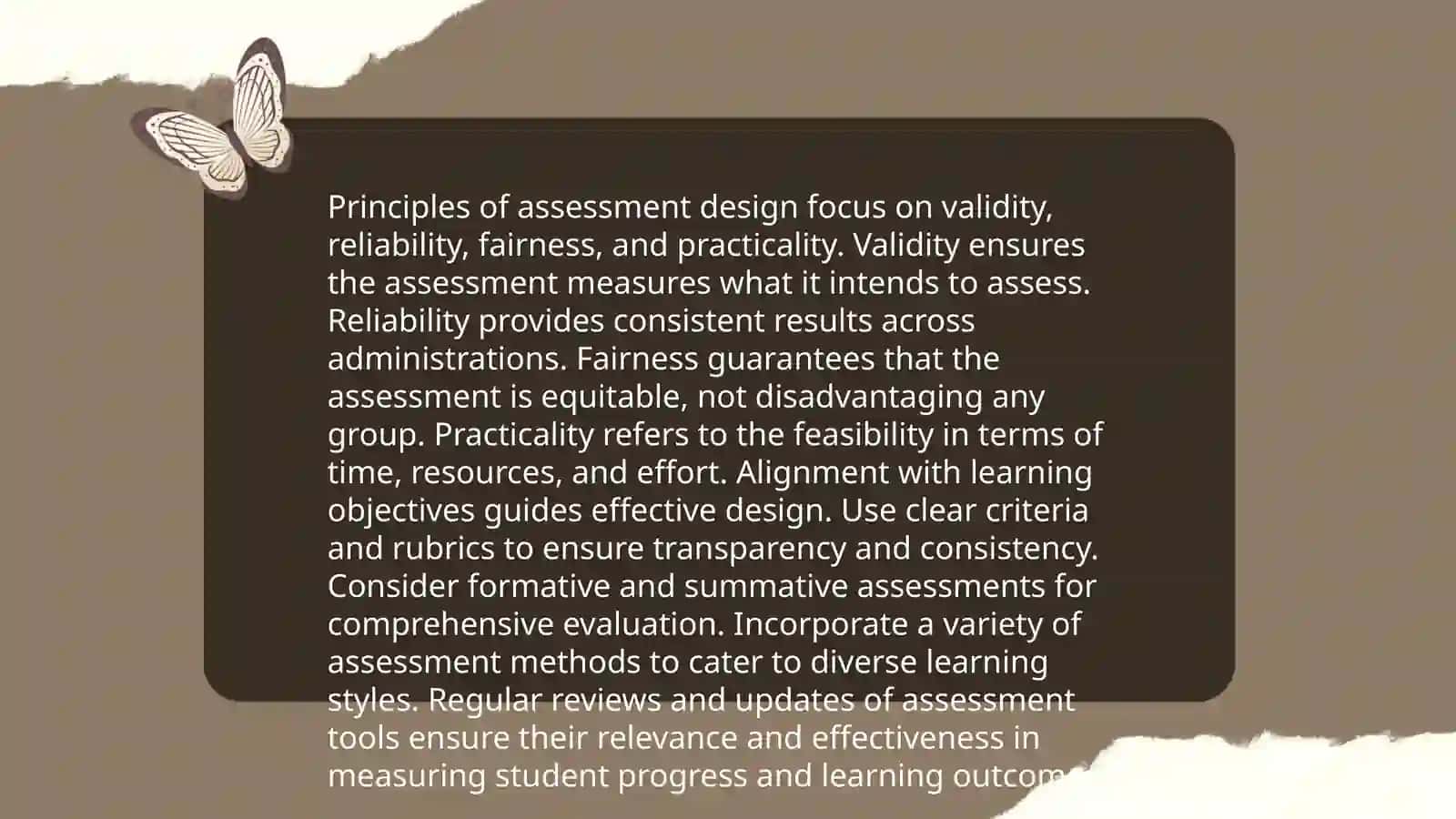 Development of Assessment Forms and Criteria 3