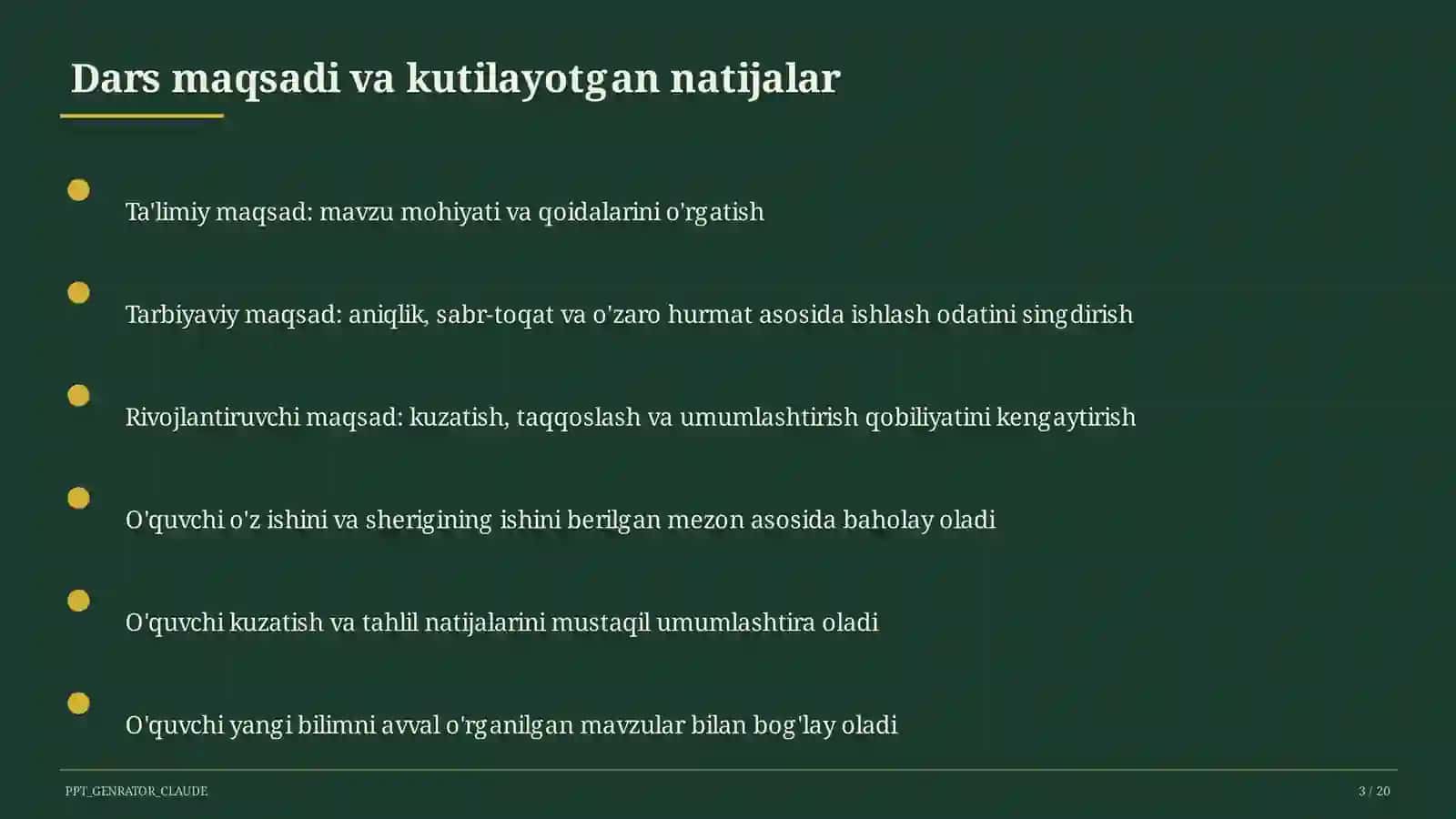 Sonli tengsizliklar va ularning xossalari (8-sinf) 3
