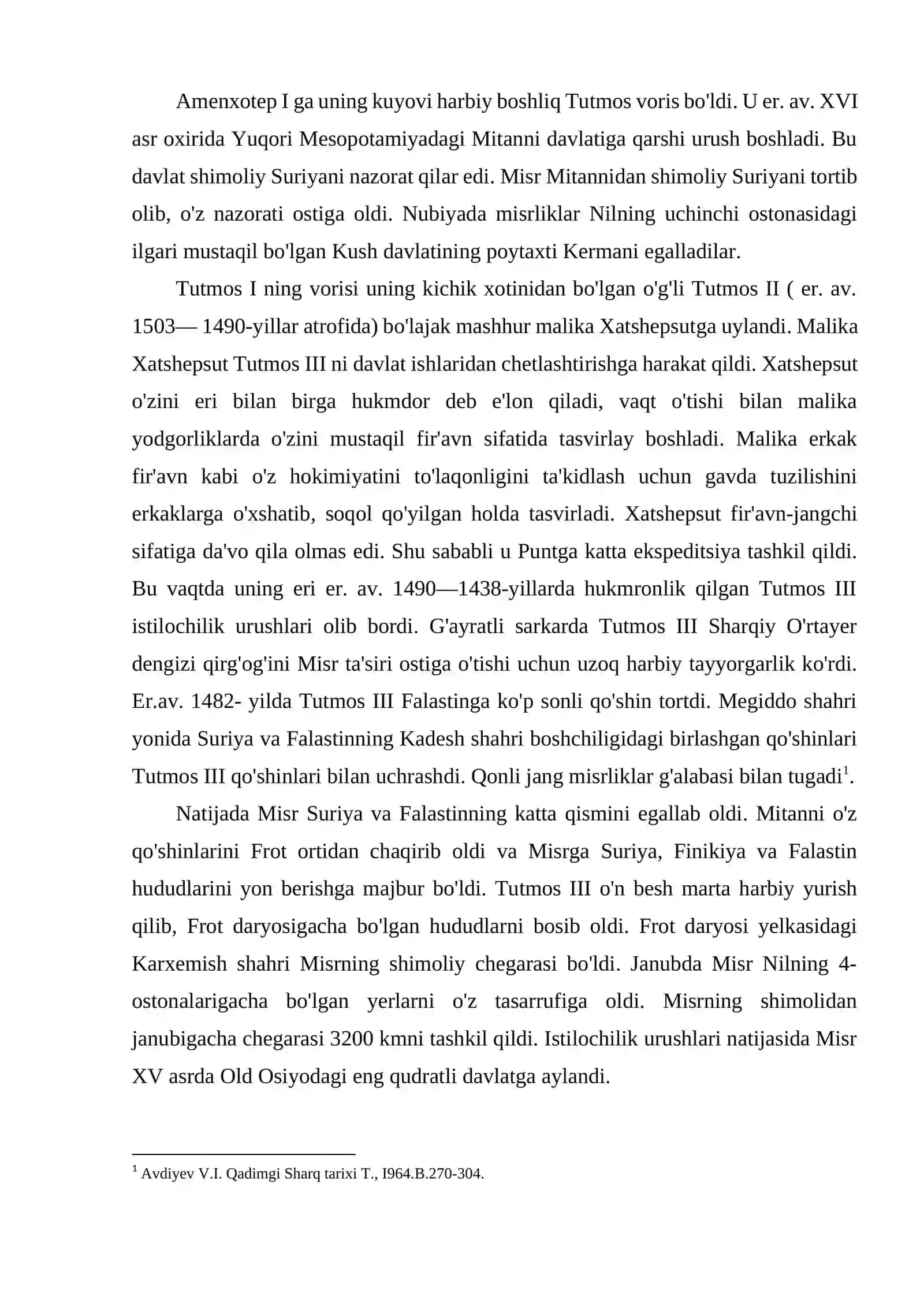 Yangi podsholik davrida Misr (Arxeologiya) 3