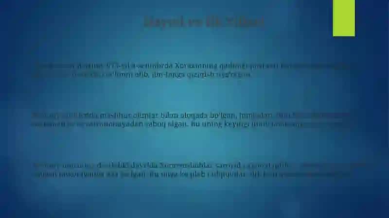 Abu Rayhon Beruniyning Jahon Sivilizatsiyasiga Qo‘shgan Hissasi 3