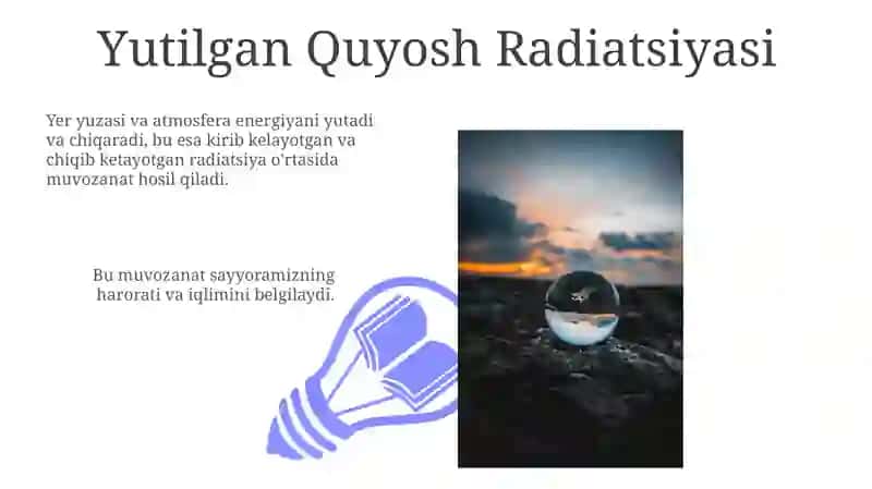 Issiqlik balansi 3