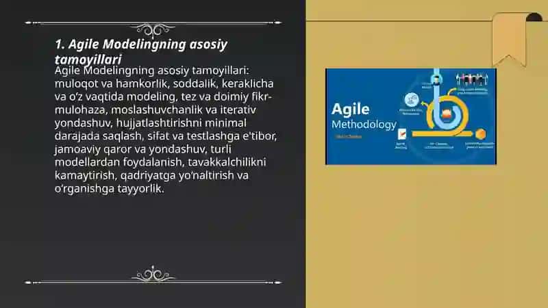 Agile Modelingning asosiy tamoyillari 3