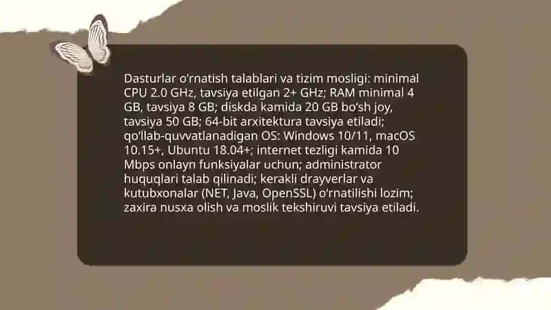 Dasturlar oʻrnatish 3