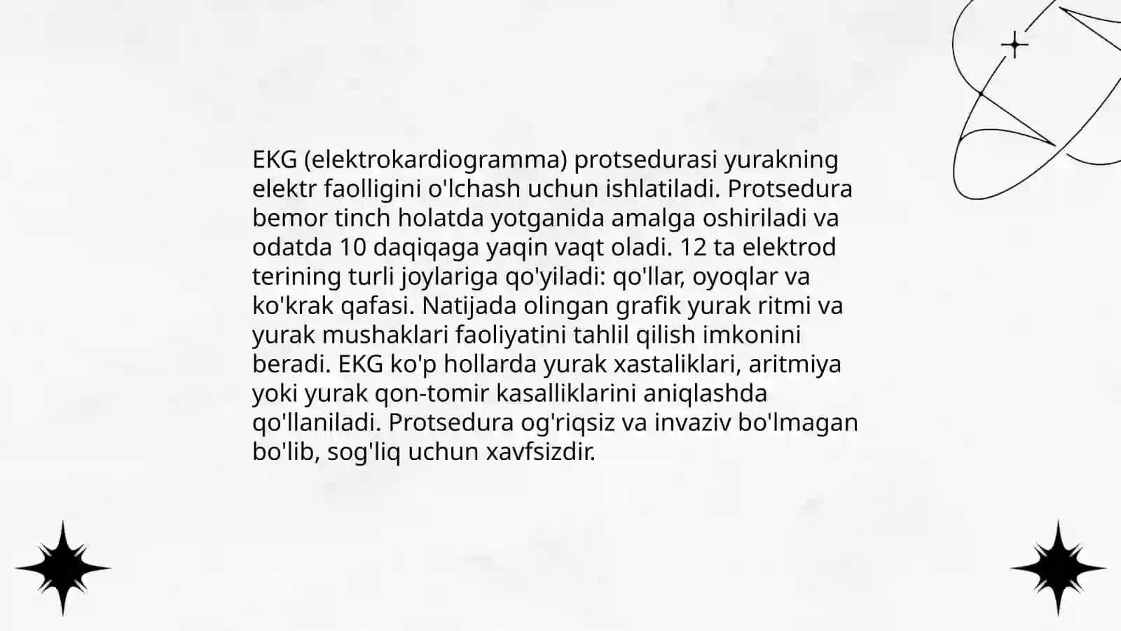 EKG va EXO 3