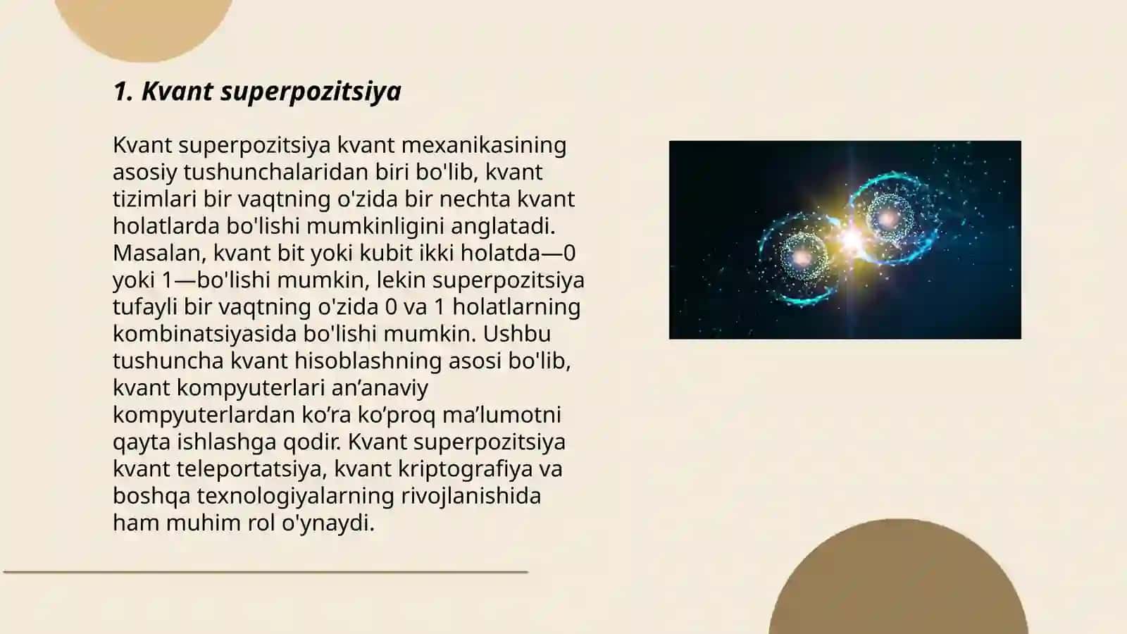 Sof va aralashtirilgan kvant holatlar 3