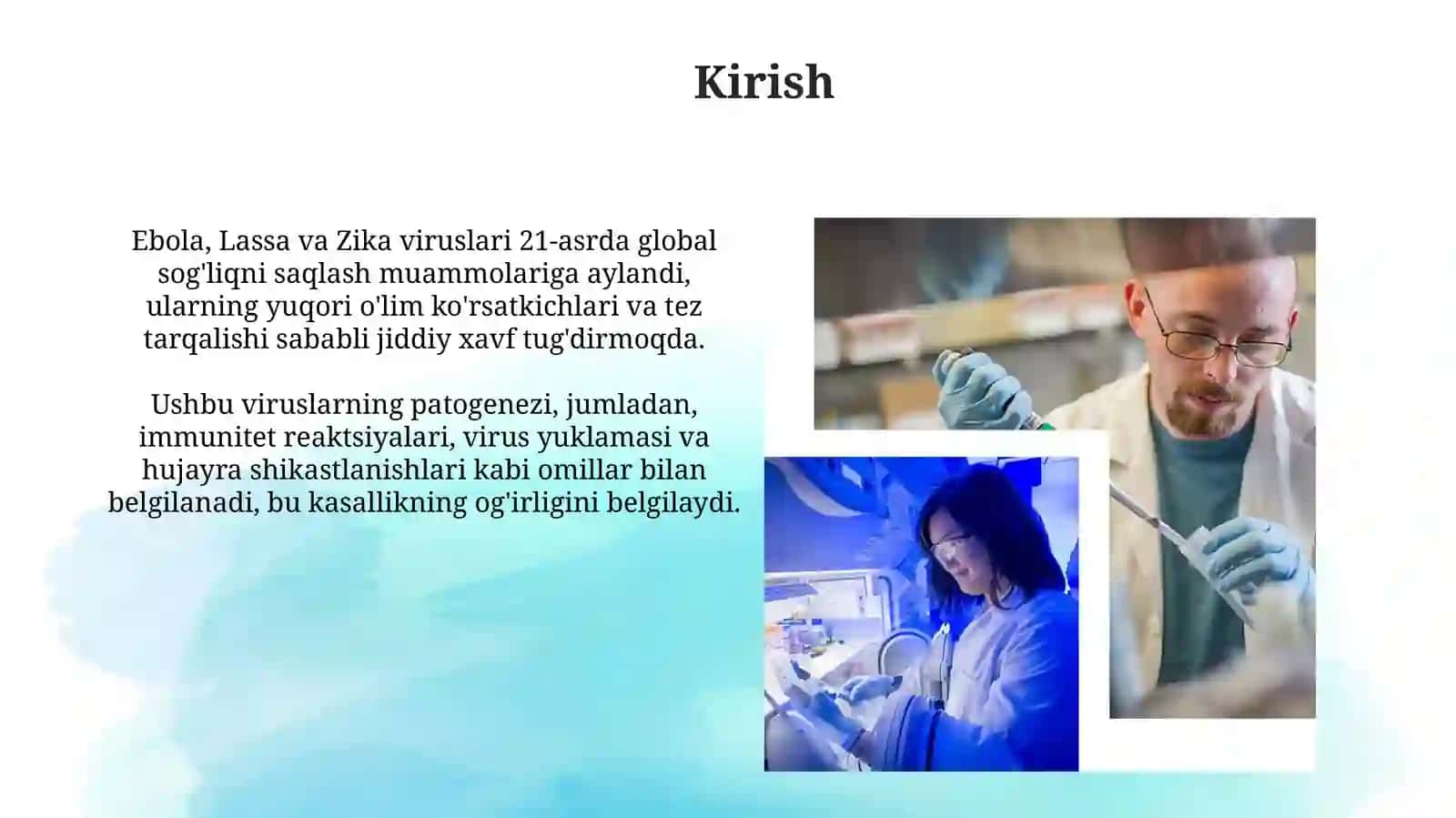 Ebola, Lassa, Zika viruslari 3