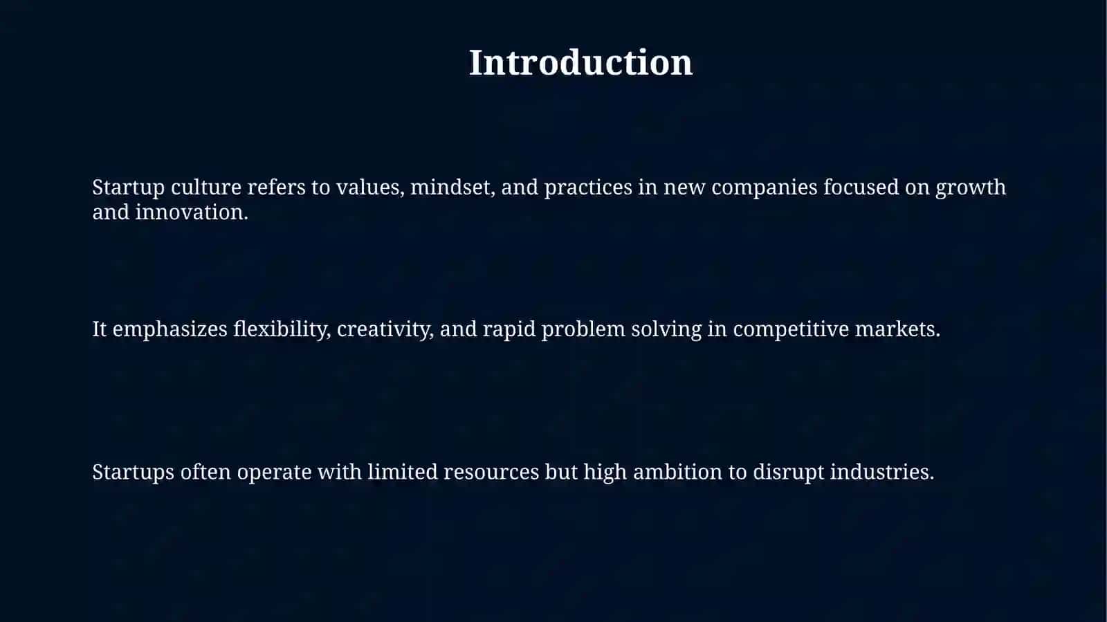 Startup culture 3