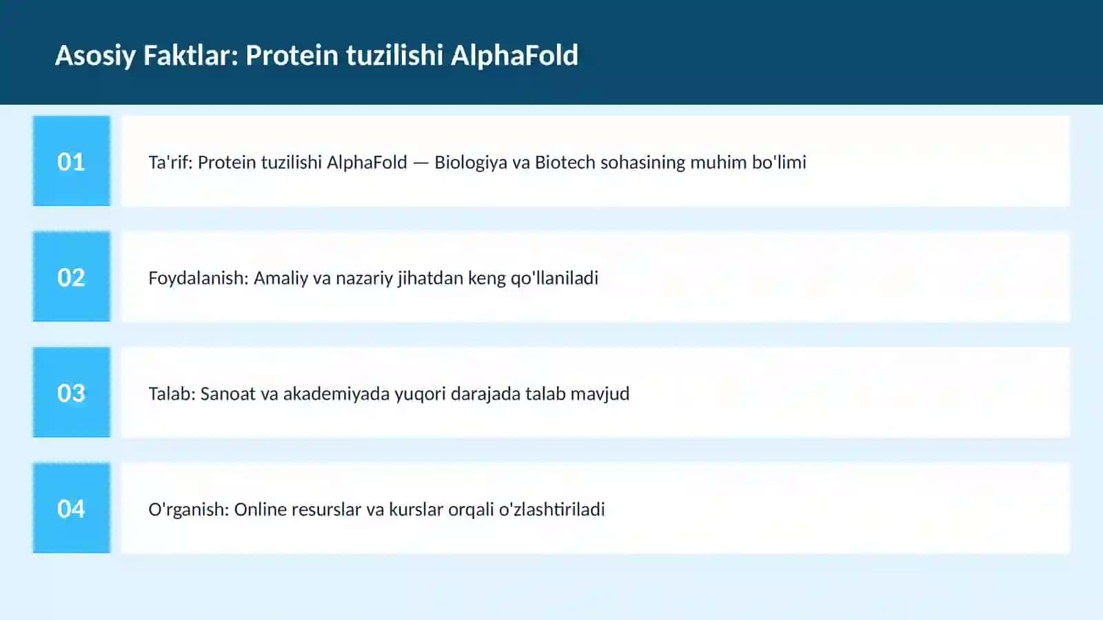 Protein tuzilishi AlphaFold 3