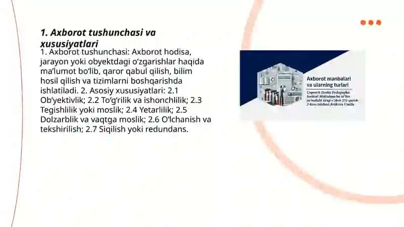 Axborot va uning manbalari 3