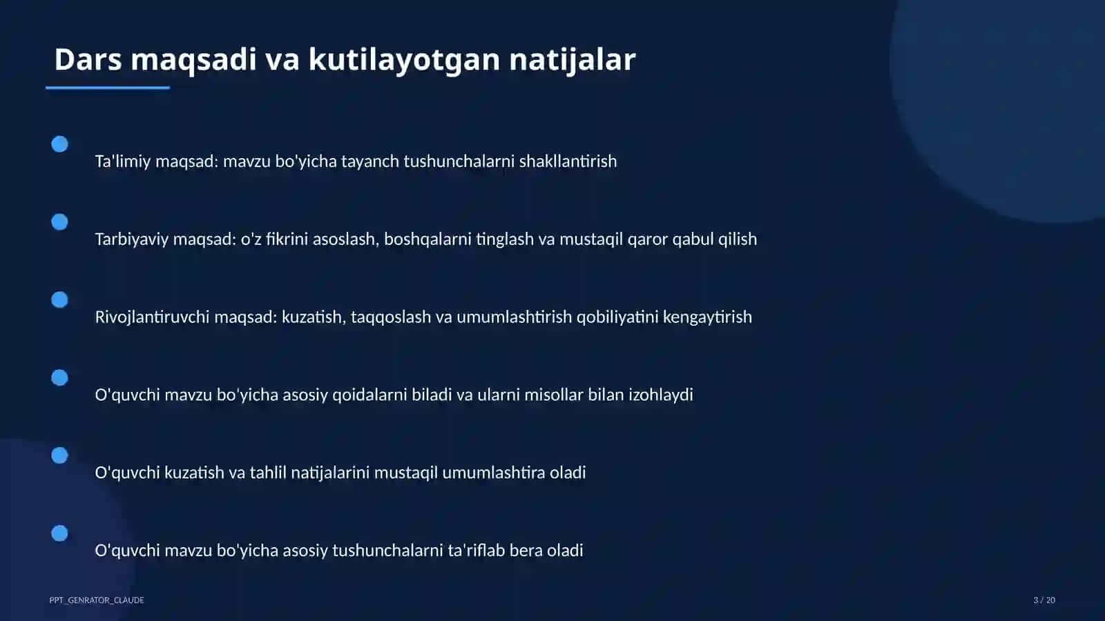 Algoritmlarning turlari: chiziqli, tarmoqlanuvchi, takrorlanuvchi (8-sinf) 3