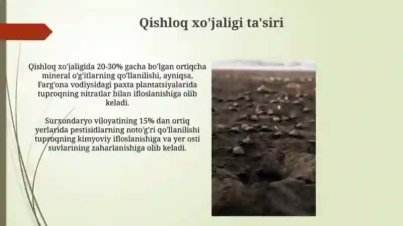 Anthropogenic Impact on Soil Pollution 3