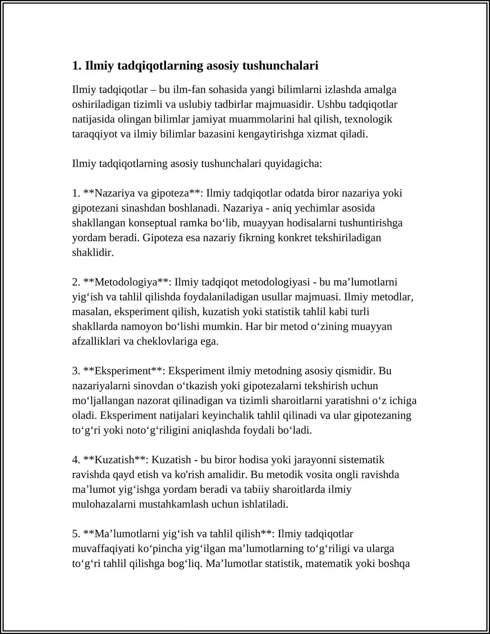 ILMIY TADQIQOT METODOLOGIYASI VA TEXNIKASI 3