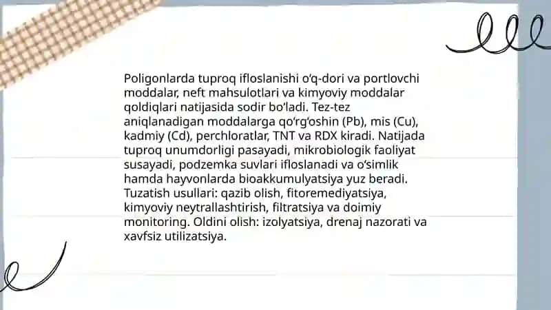 Poligonlarning atrof muhitga salbiy tasiri 3