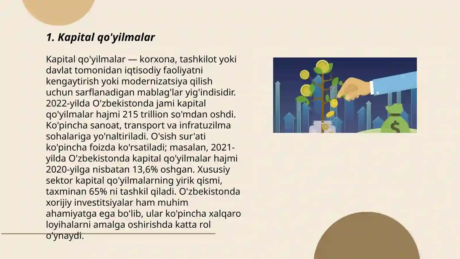 Kapital qo'yilmalar 3