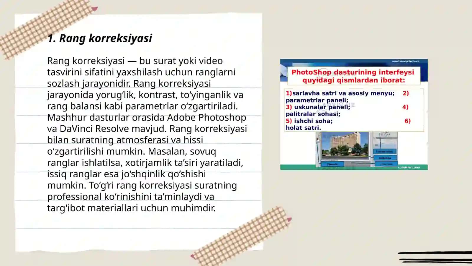 Rang korreksiyasi 3