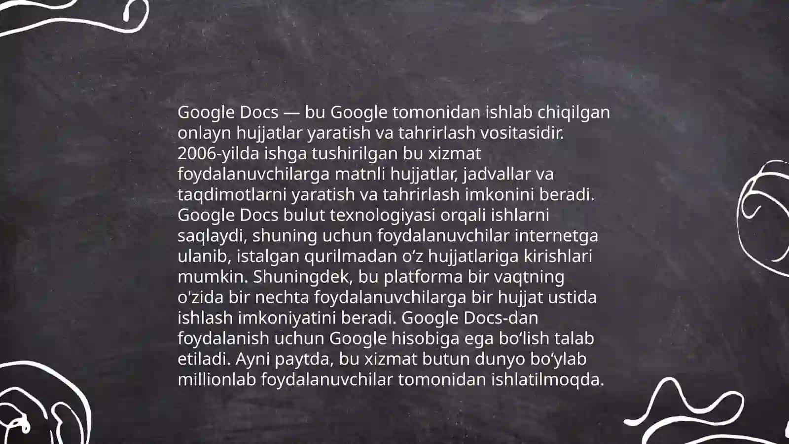 Google Docs 3