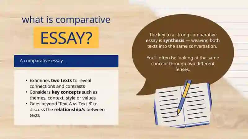 Comparative essay structure 3