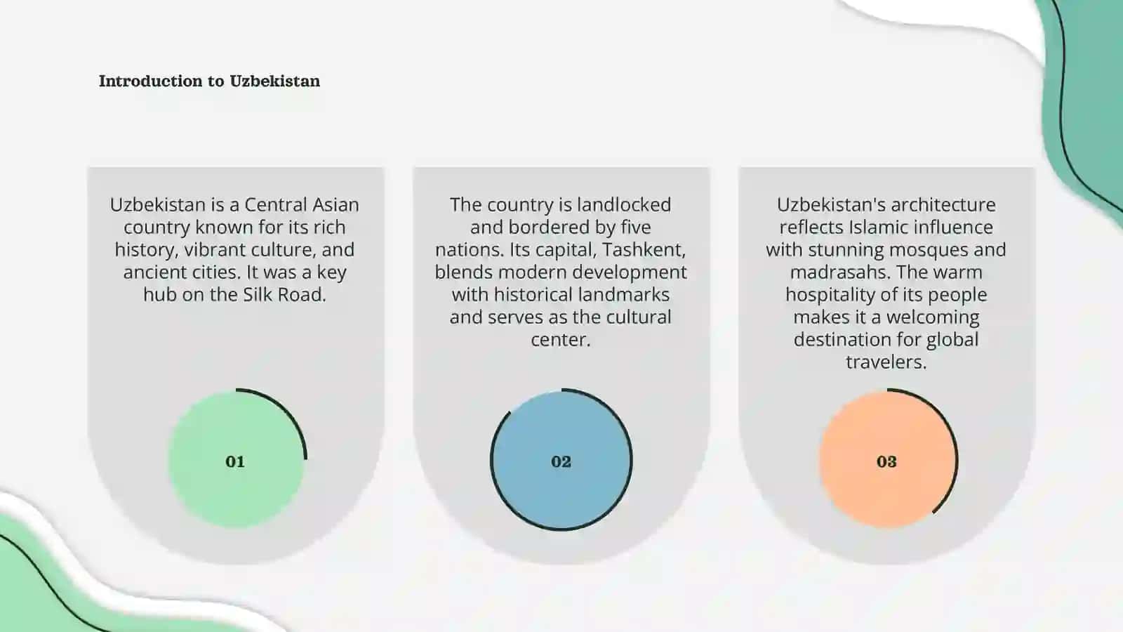 Introduction to Uzbekistan 3