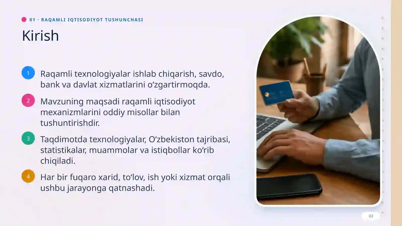 [Raqamli iqtisodiyot] 3