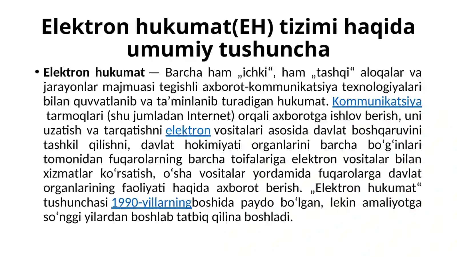 Elektron hukumat tizimi 3