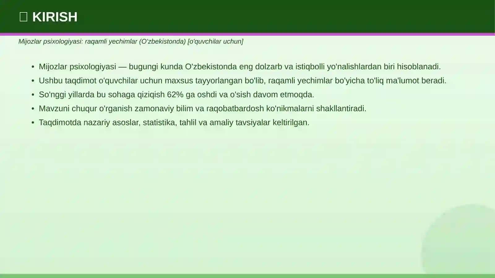 MIJOZLAR PSIXOLOGIYASI 3