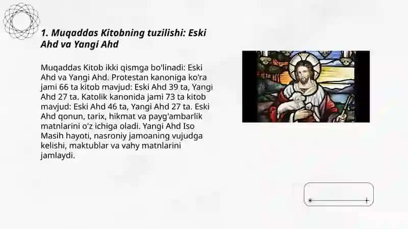 Xristianlik dini muqaddas kitobi 3