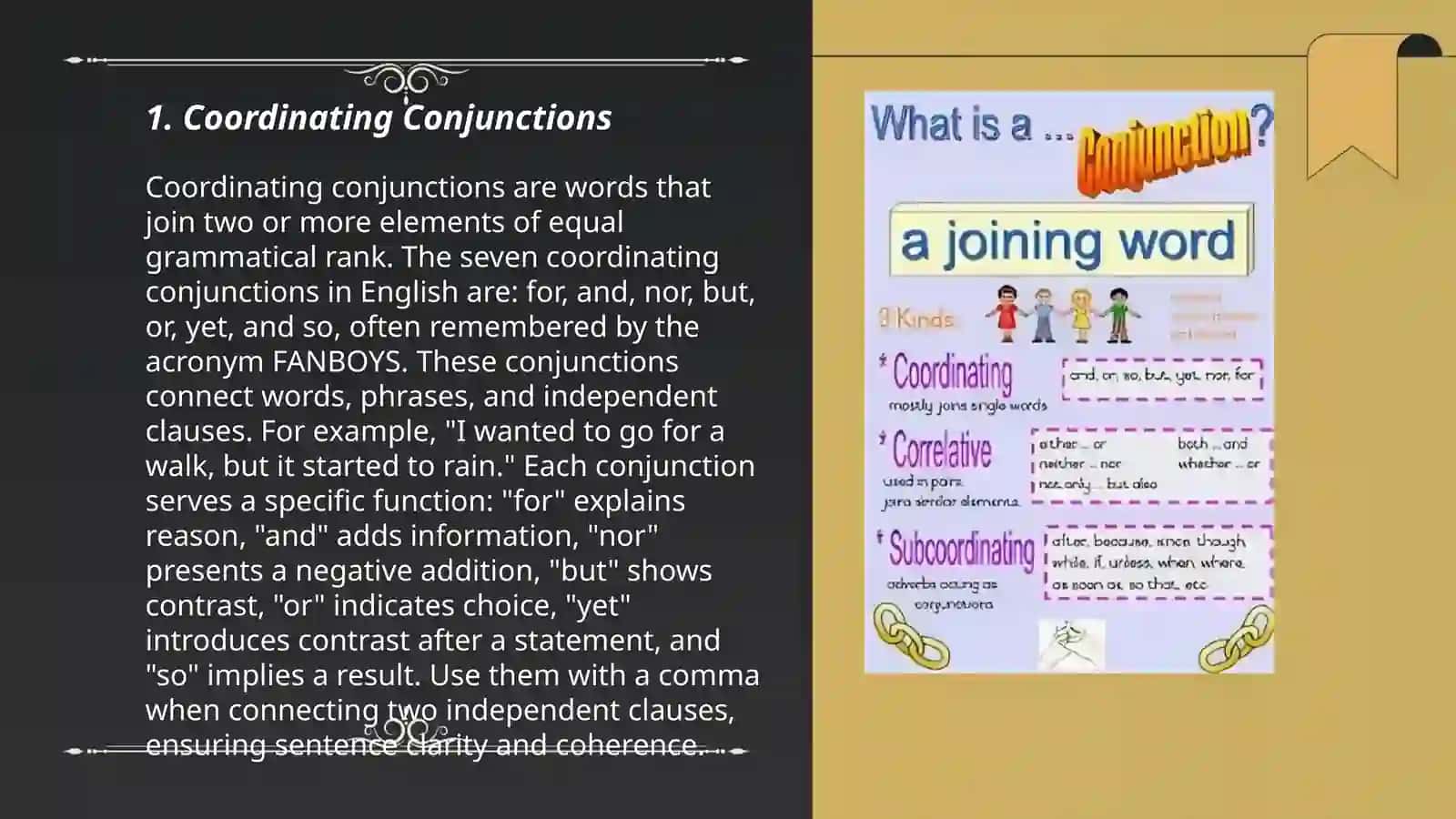Joining words in speech 3
