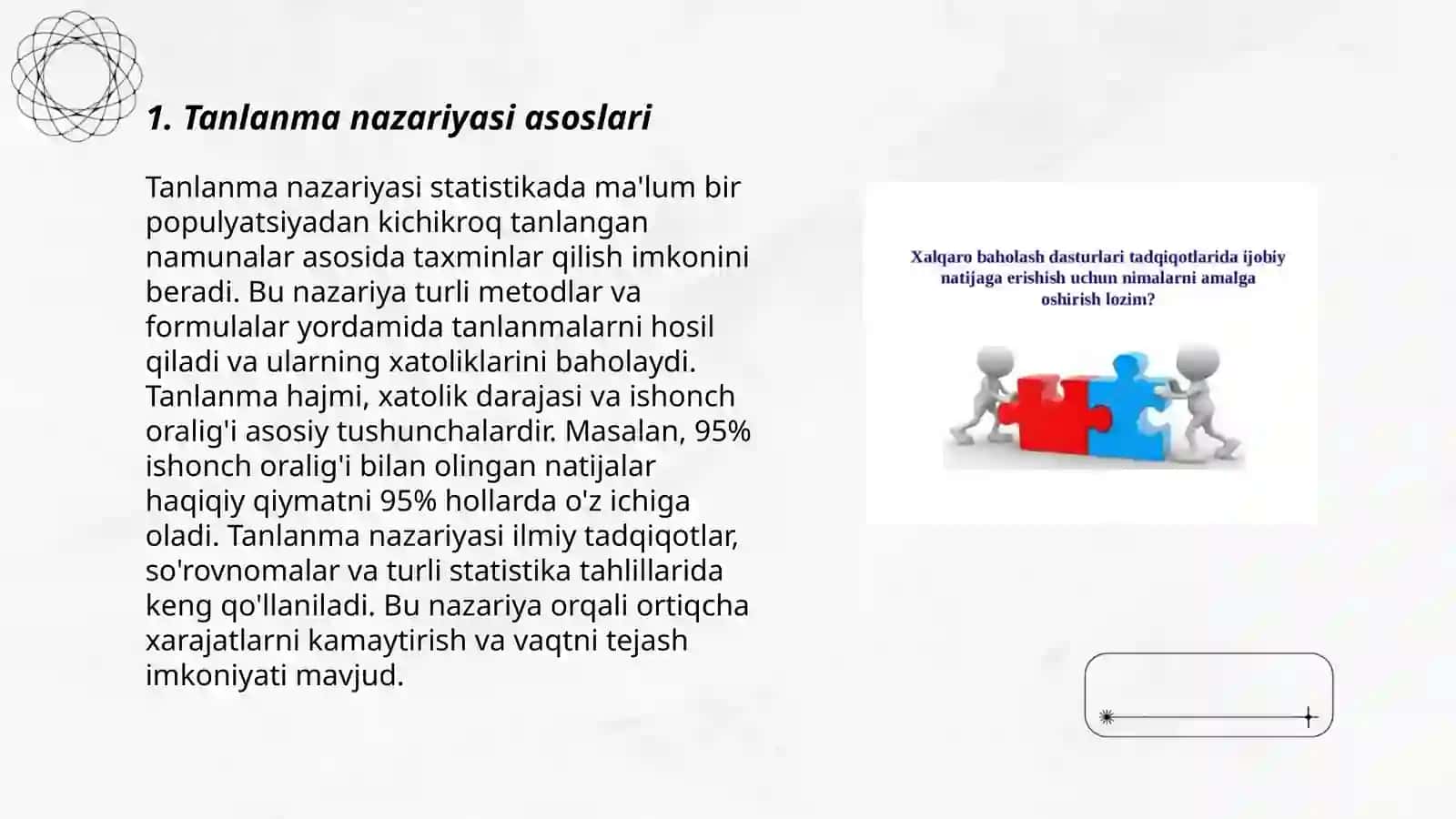 Tanlanma nazariyasi 3
