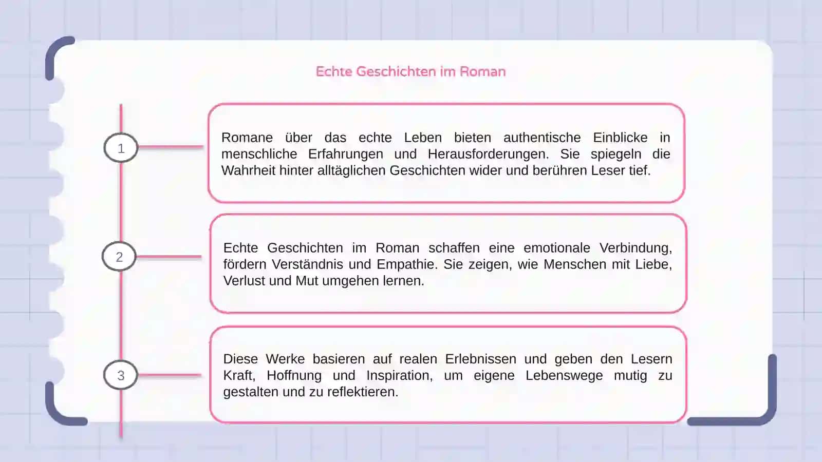 Romane über das echte Leben 3