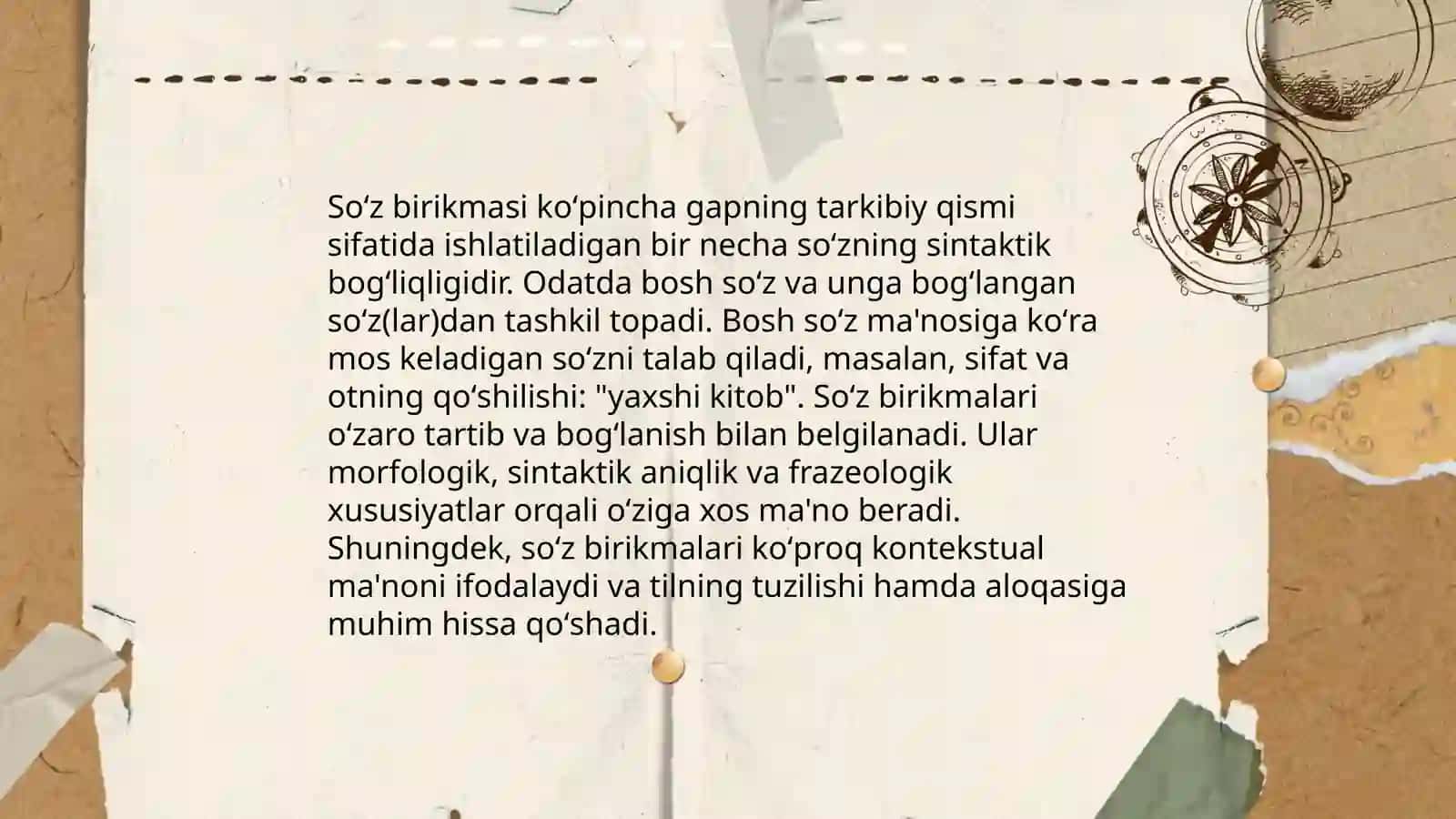 So'z birikmasi sintaksisi 3
