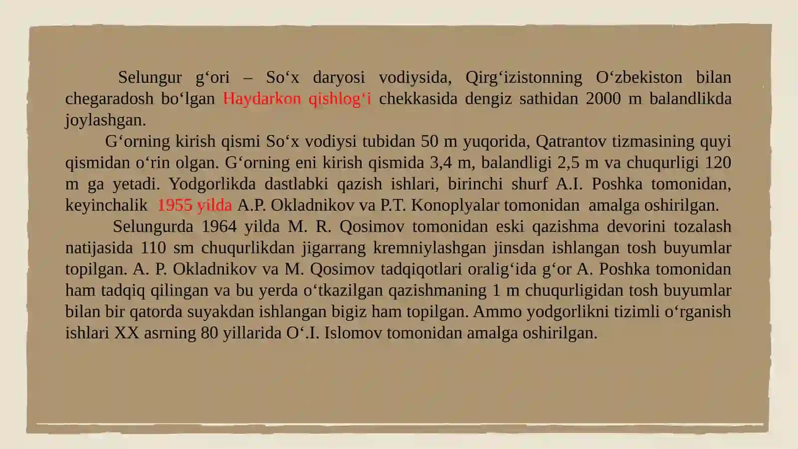 Farg'ona odami va Takalisoy makoni 3