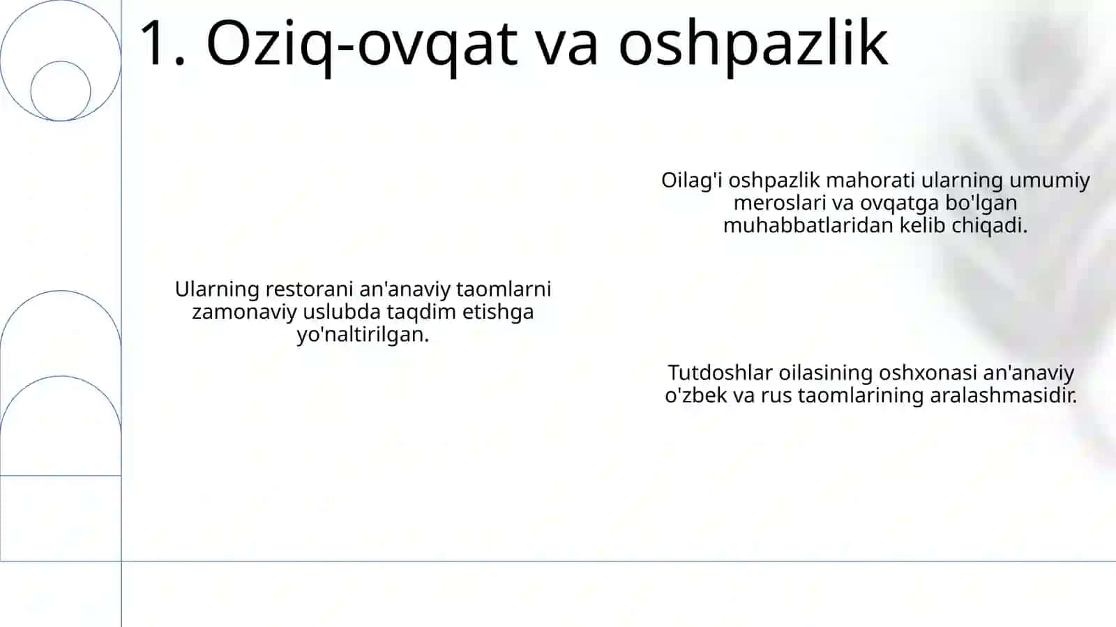 Tutdoshlar oilasi 3
