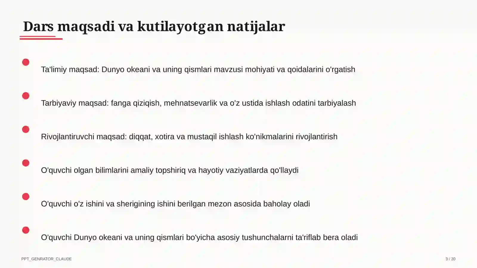 Dunyo okeani va uning qismlari (7-sinf) 3