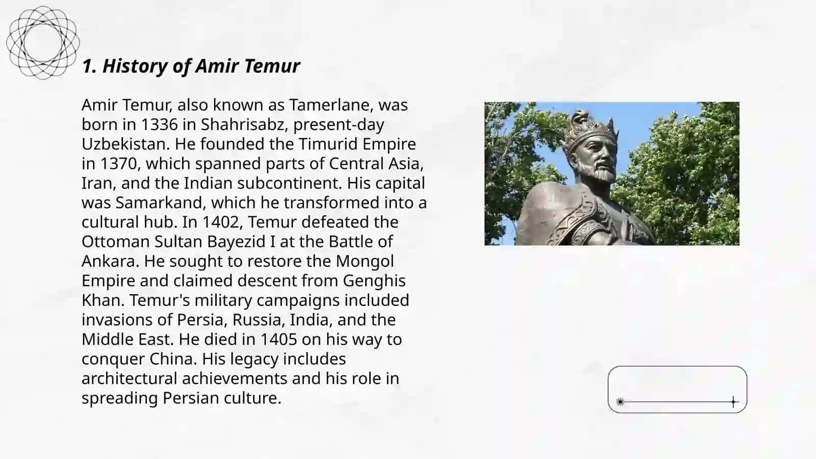 Visiting to Amir Temur museum 3