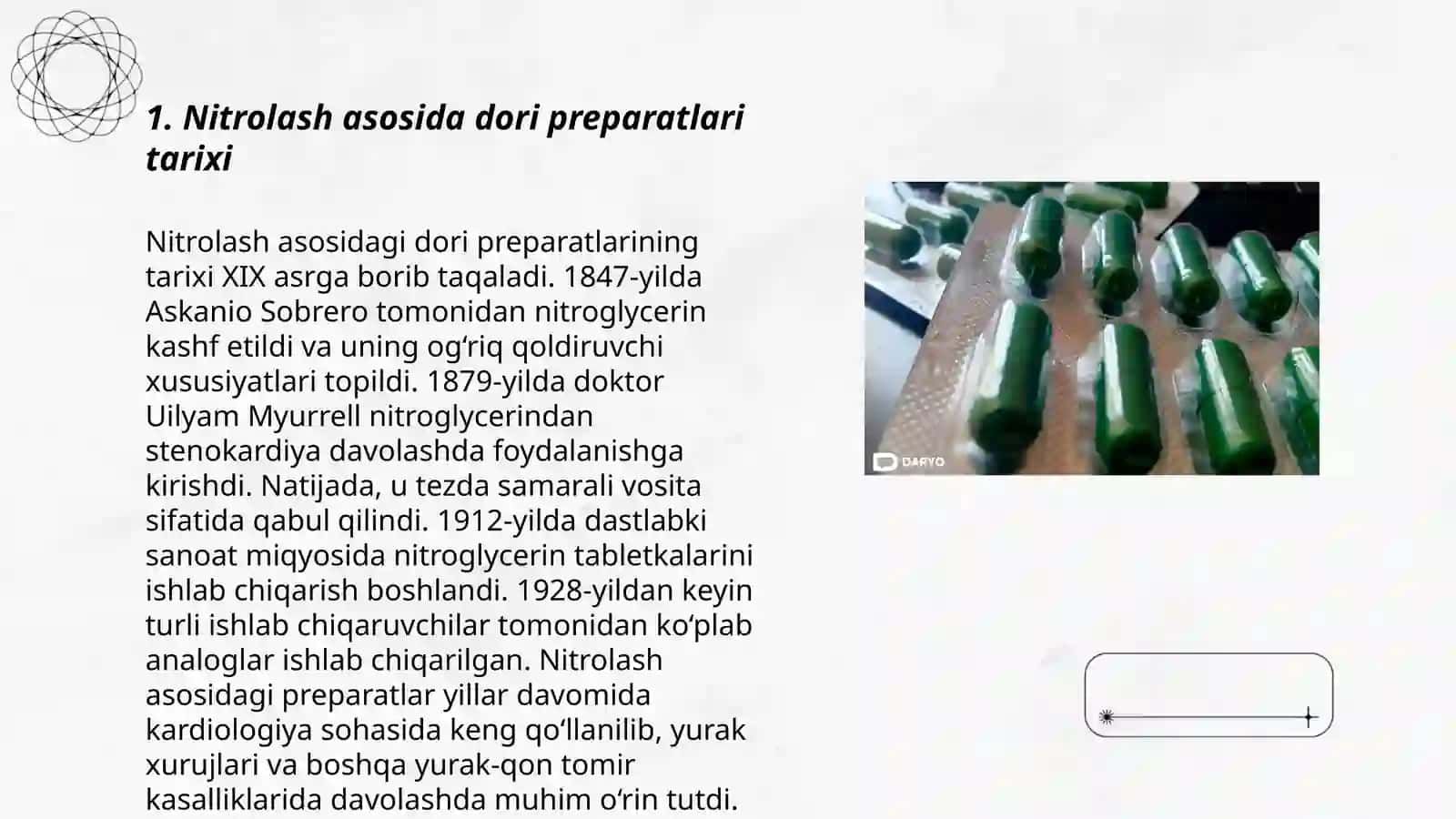 Nitrolash asosida olinadigon dori preparatlari 3