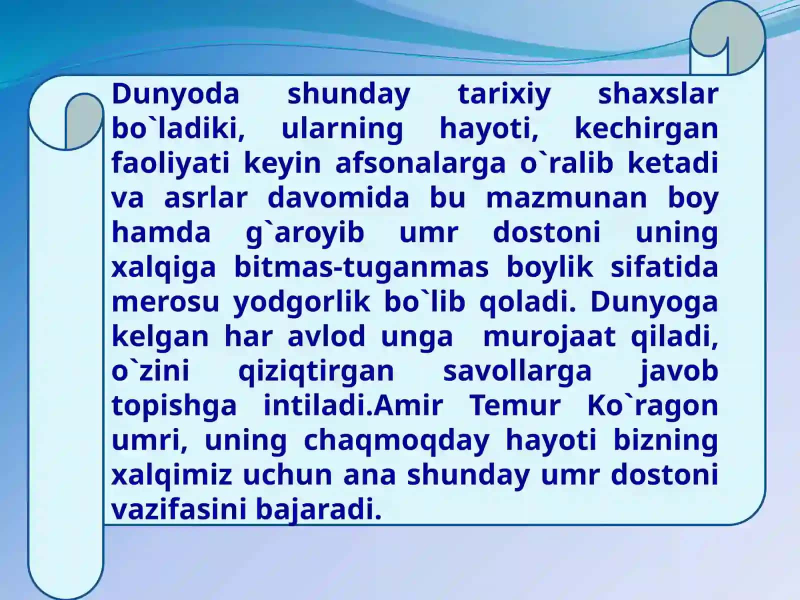 Amir Temur va Temuriylar davlati 3