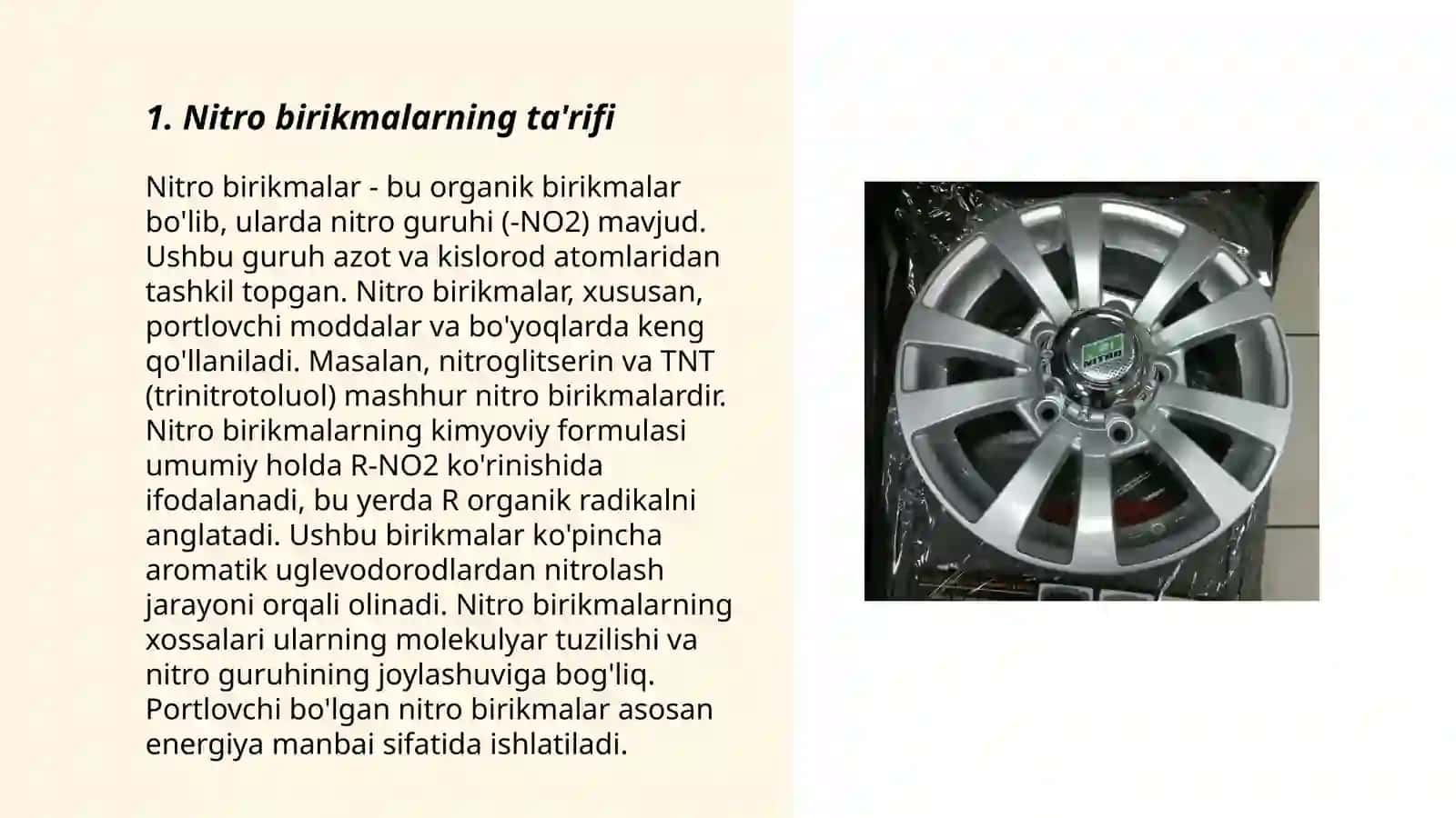Nitro birikmalar 3