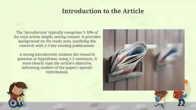 A An article 3