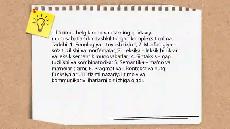 Til sistema 3