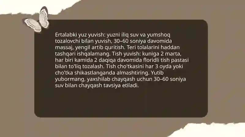 Kun tartibi gigienasi 3