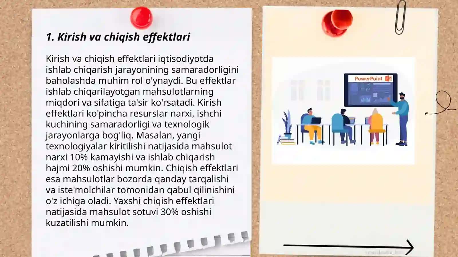 Power Point dasturida slayd effektlari 3