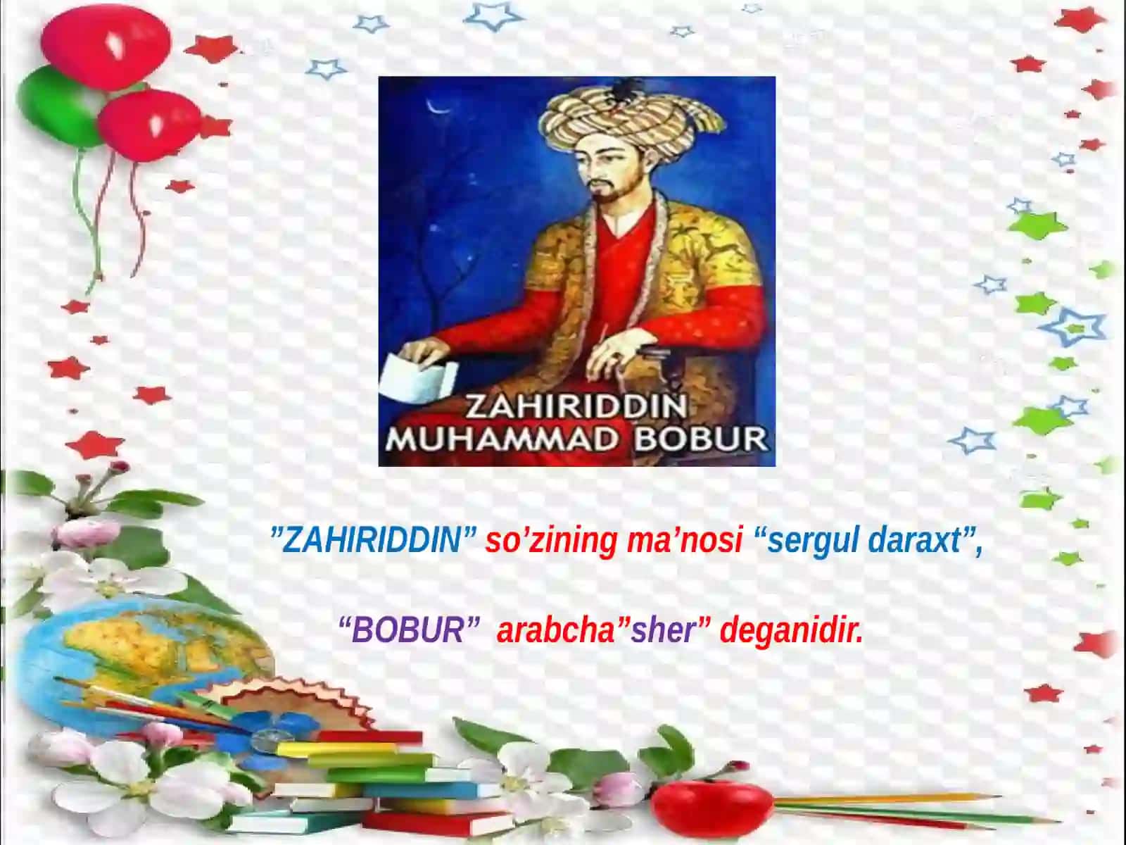 Zahiriddin Muhammad Bobur 3