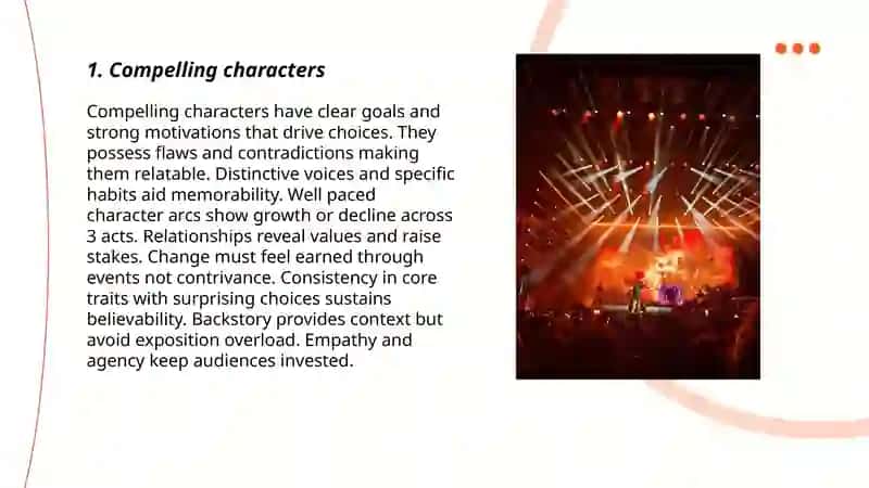 Compelling characters 3