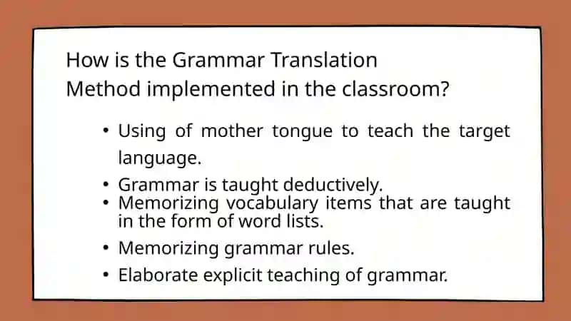 Grammar-Translation Method 3