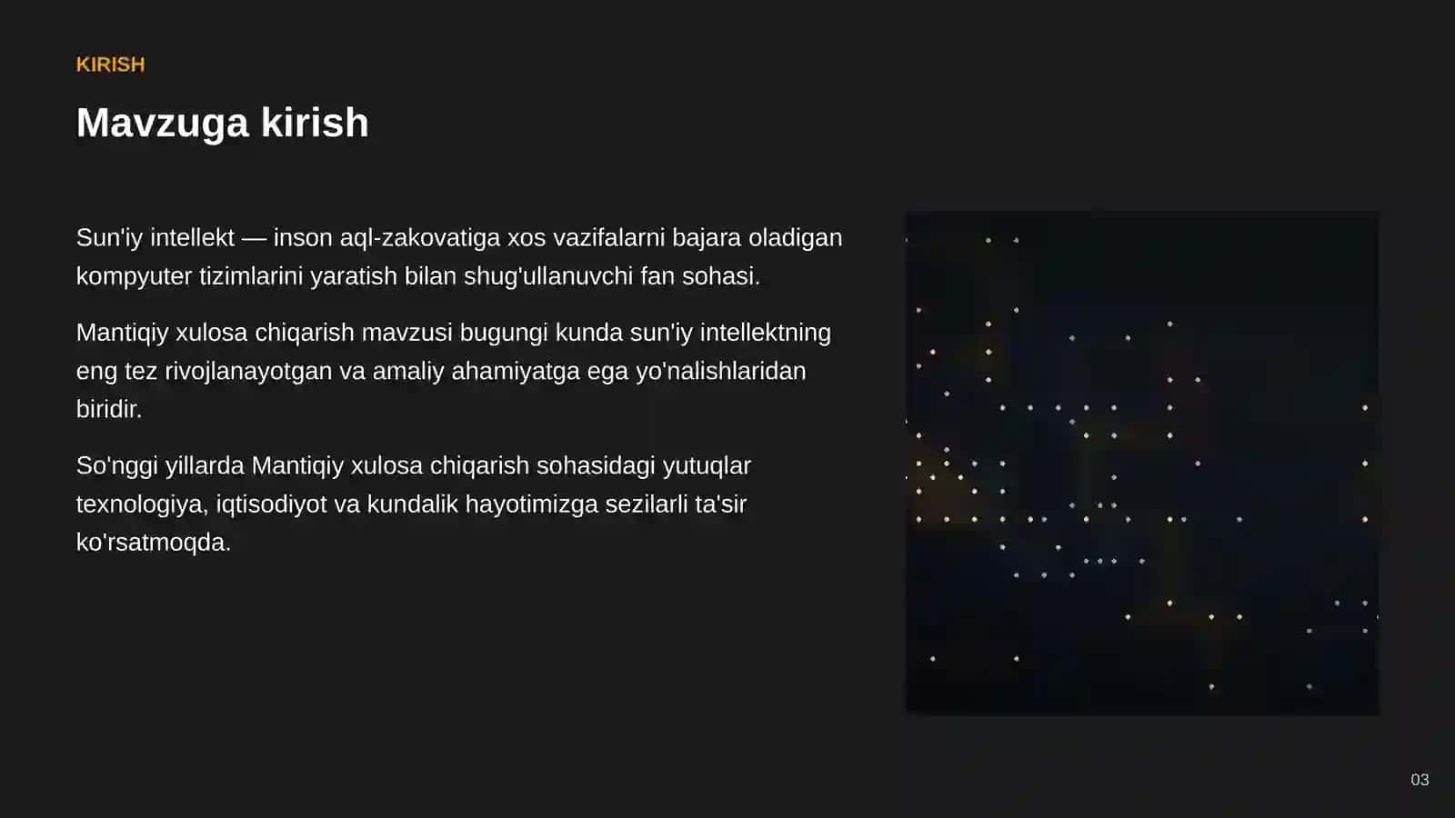 SUN'IY INTELLEKT ASOSLARI 3