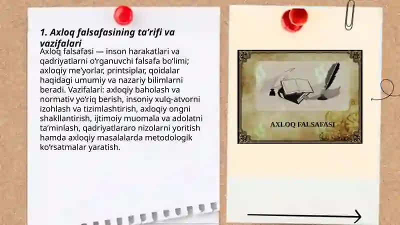Axloq falsafasi (etika) 3