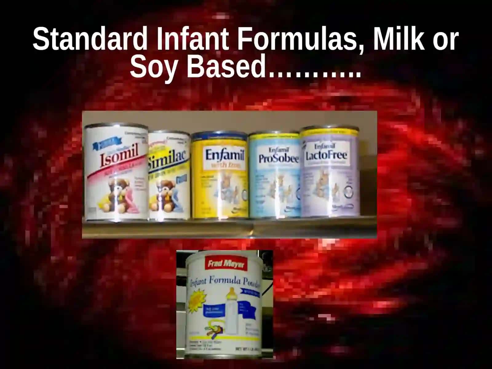 Infant formula 3