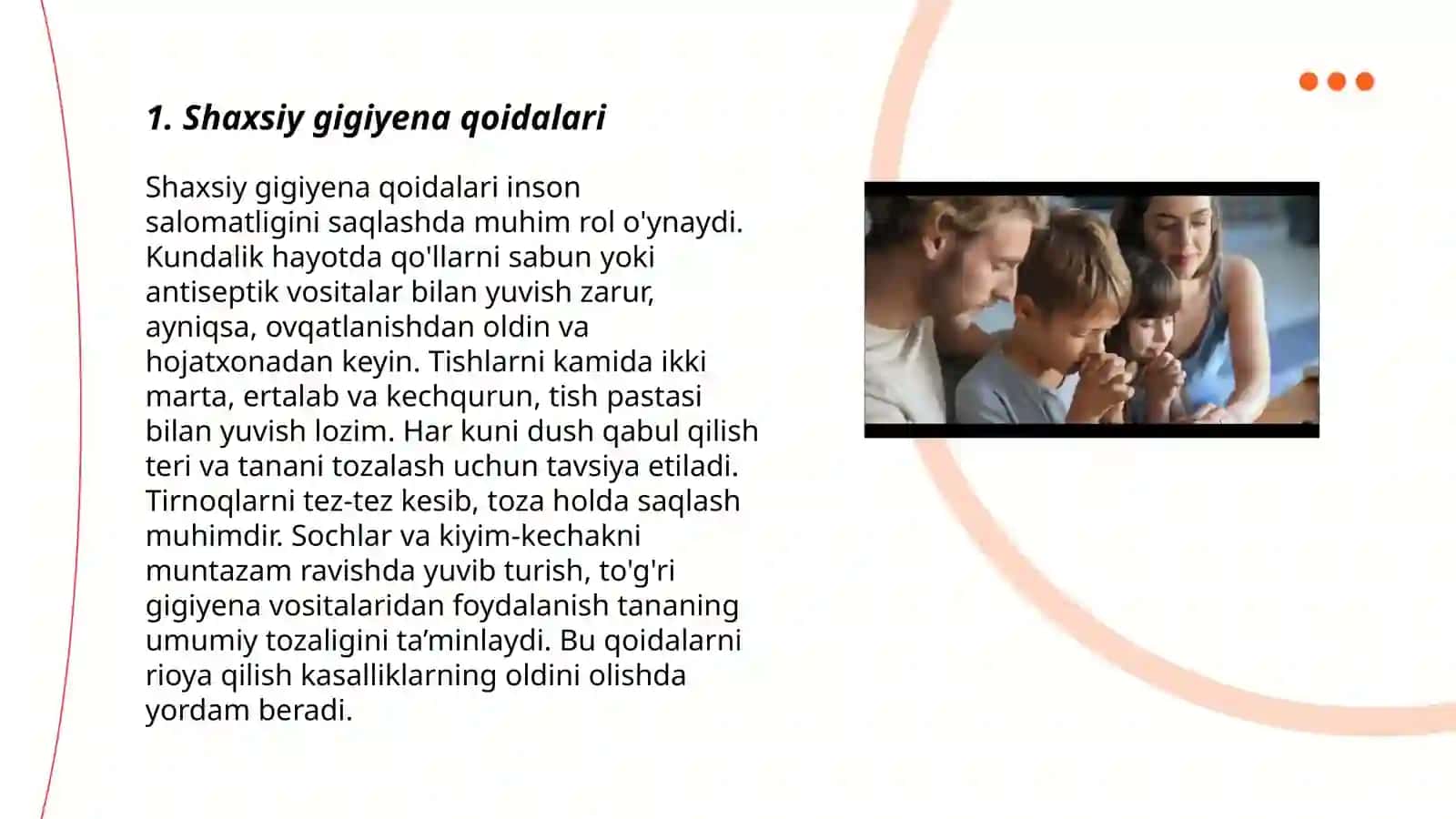 Shaxsiy gigiyena qoidalar 3