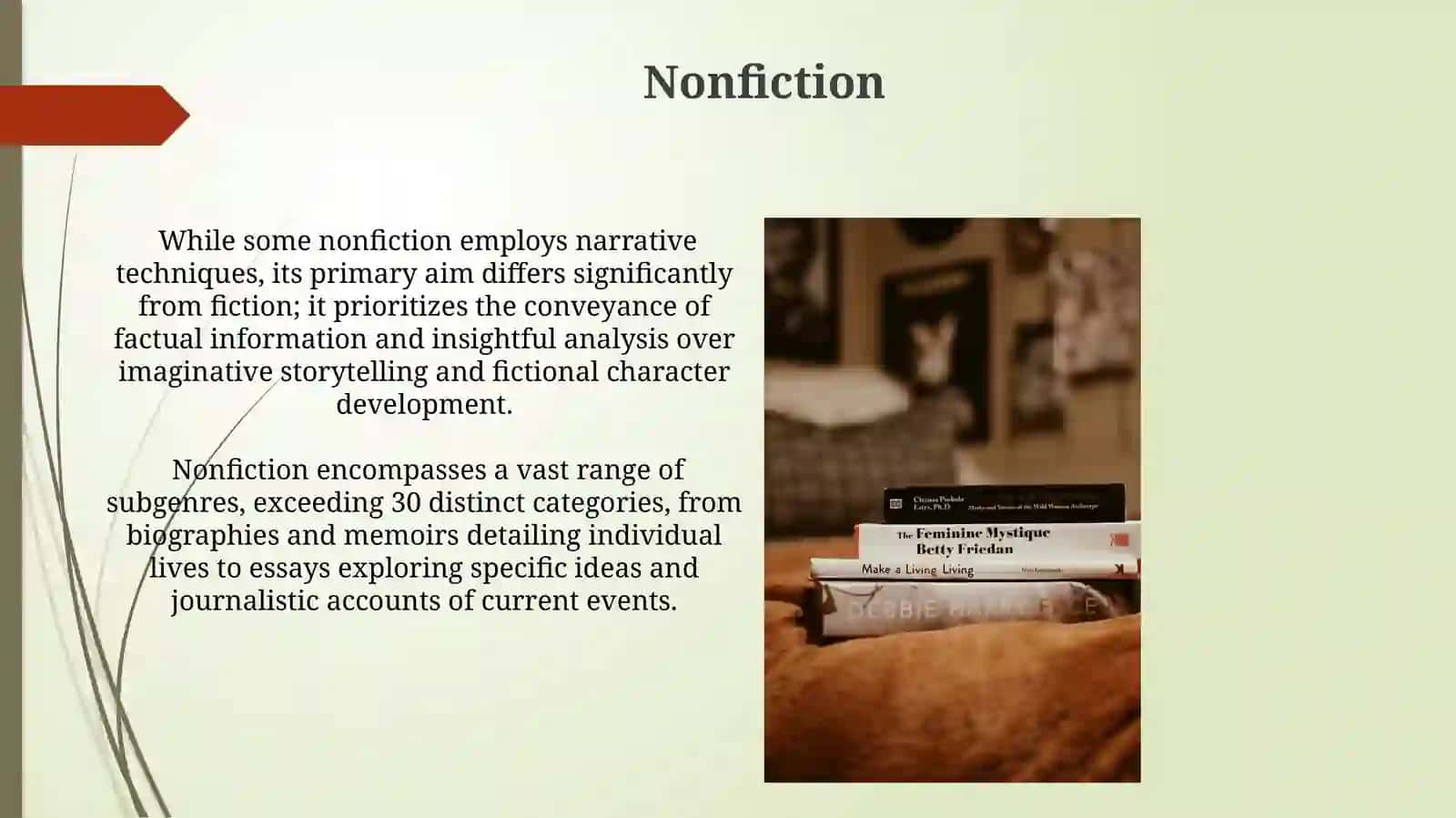 Major literary genres 3