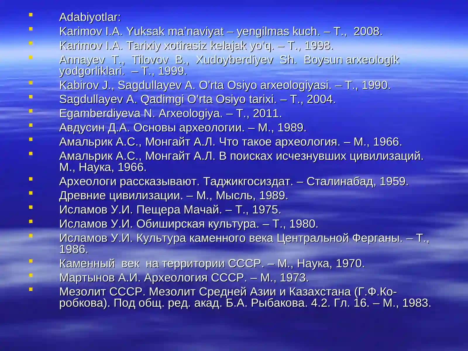 Mezolit davri 3